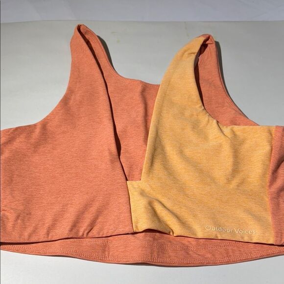 Outdoor Voices Venus Melon Crop Top Size Medium - Picture 2 of 4